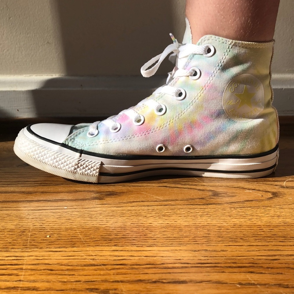 Tie-Dye High Top Converse